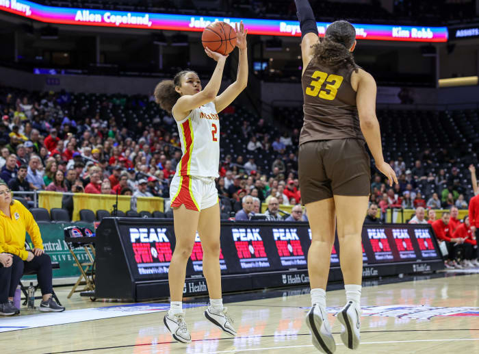 Incarnate Word Kickapoo Missouri girls basketball March 16 2024 David Smith 27549